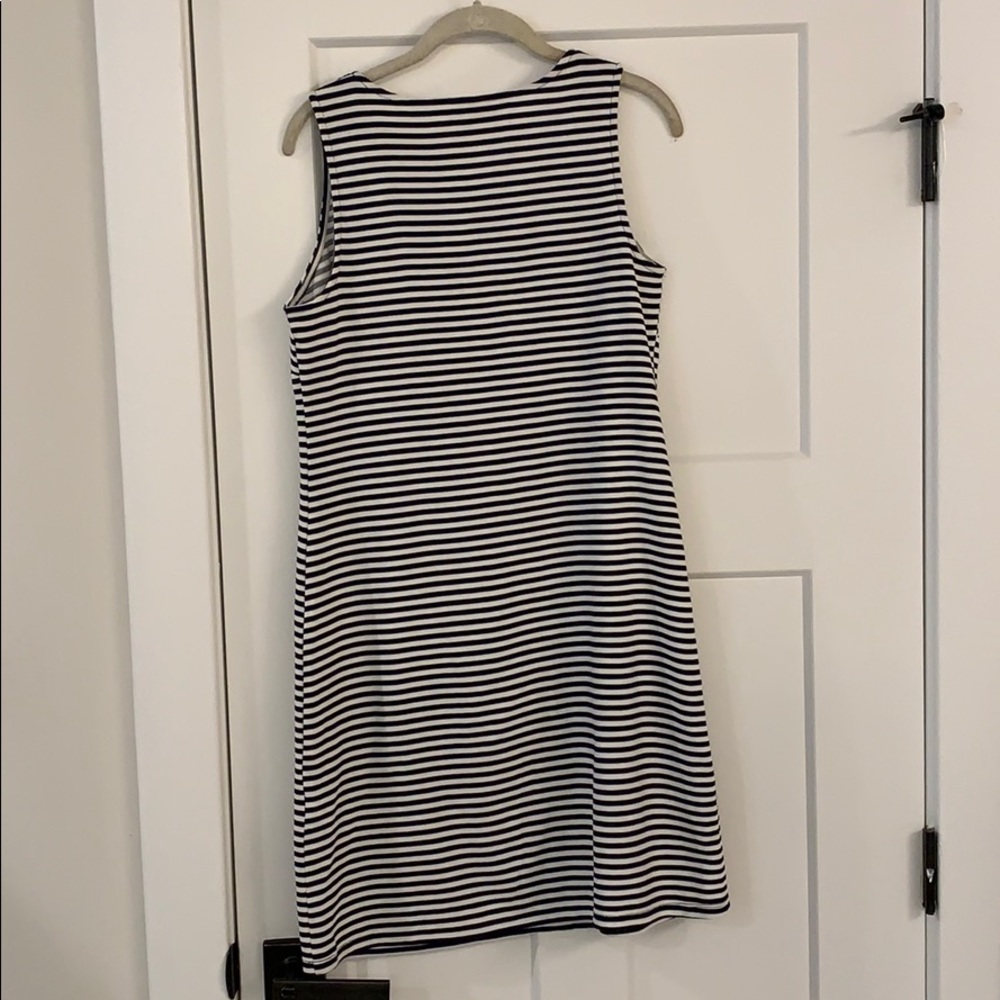 Charter Club striped sleeveless dress - Picture 4 of 4